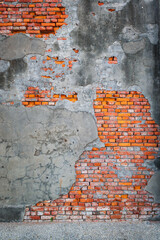 壁・レンガ壁・赤レンガ 　イメージ