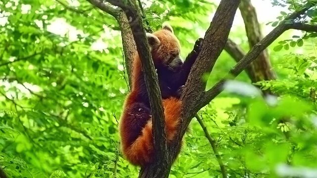 Red Panda (Ailurus fulgens) Halle Saale &ndash; Saxony-Anhalt &ndash; Germany