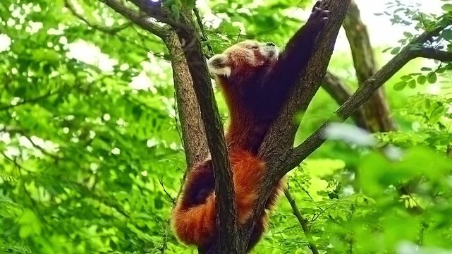 Red Panda (Ailurus fulgens) Halle Saale &ndash; Saxony-Anhalt &ndash; Germany