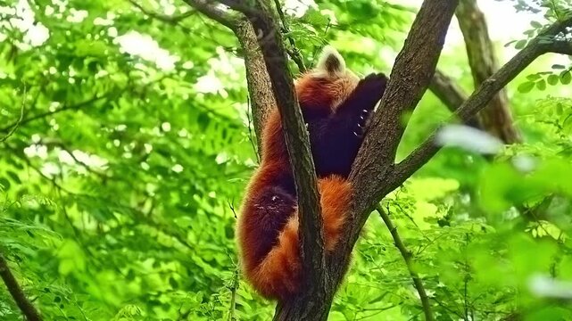 Red Panda (Ailurus fulgens) Halle Saale &ndash; Saxony-Anhalt &ndash; Germany