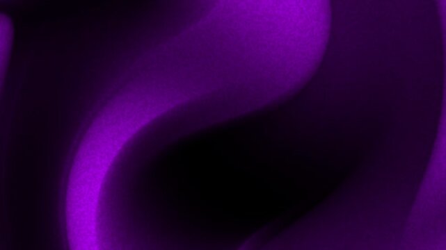 Abstract purple wave pattern with smooth gradient curves