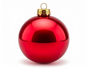 red christmas ball