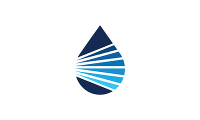Water pressure logo design