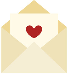 envelope with heart