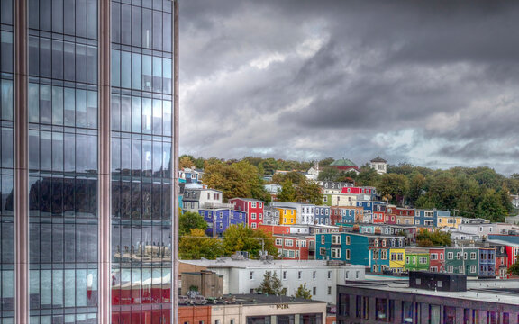 Cityscape St Johns, Newfoundland, Canada