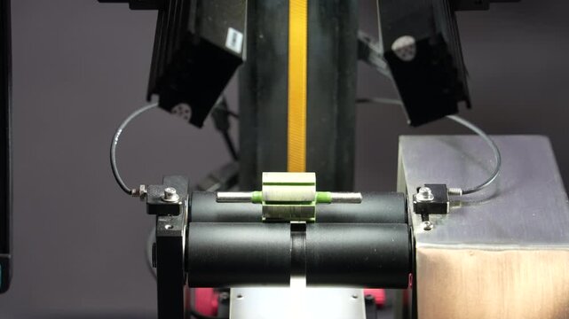 copper coils inside electric motor,Rotor of electric motor with Robotic and Automation system control application in factory