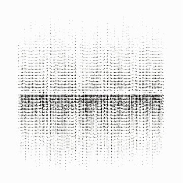 Distressed rise graph print texture background with halftone bold brush strokes. Vintage graphic riso print background with linocut stamp texture. 