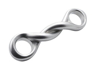 A detailed shot of a metal object against a white background, suitable for use in product or technology demonstrations