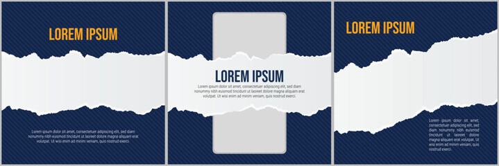 Trendy social media post banner template. Set of Editable square banner template design. Modern engaging banner with abstract circle elements. Square carousel post template for all social platforms.