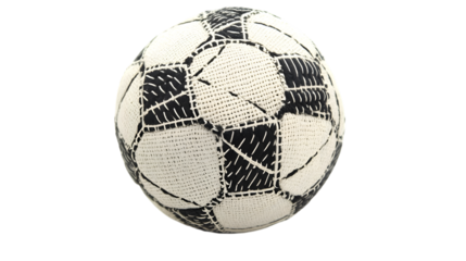 Classic soccer ball Isolated on White background