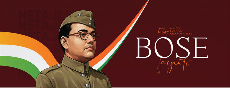 Netaji Subhash Chandra Bose Jayanti Social Media Post