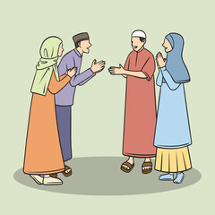 Asking Forgiveness During Eid al-Fitr in Indonesian Muslim Culture