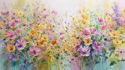 watercolor botanical rose flowers texture template background.Elegant wedding invitation card background . Minimal hand painted Design for wedding or Valentine's Day