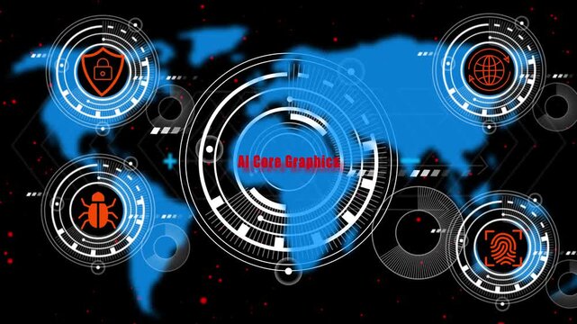 AI risk management and ethics safety concept with checklist and alert icons floating over laptop as professional ensures responsible artificial intelligence system through compliance and validation