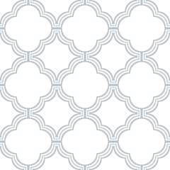 Vector seamless pattern. Modern geometric background with tiles.