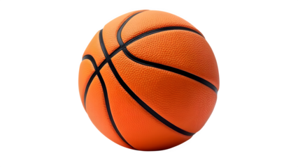 Basketball isolated on transparent background
