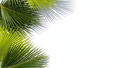Obraz premium palm tree leaves