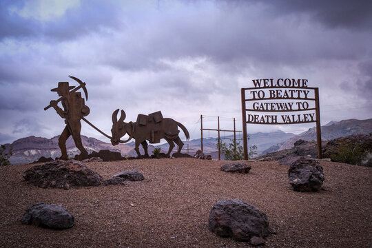 USA - Nevada - Beatty town - FM