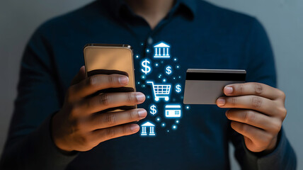 Mobile Payment Successful Digital Wallet And Online Banking Concept