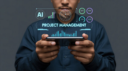 Project Management Workflow And Business Planning Digital Interface