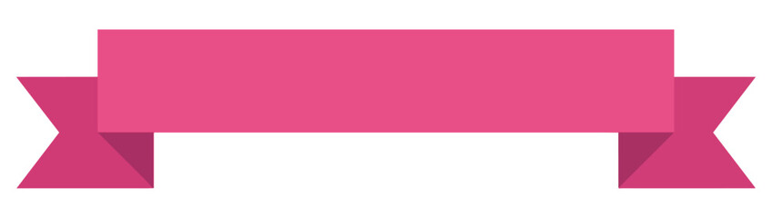 Fototapeta premium curved ribbon banner vector set