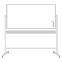 Obraz premium ホワイトボード（線あり）