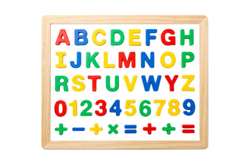 Educational wooden board