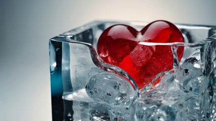 heart in ice
