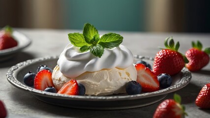 strawberries and cream