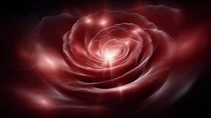 Concentric circular motion and shapes.