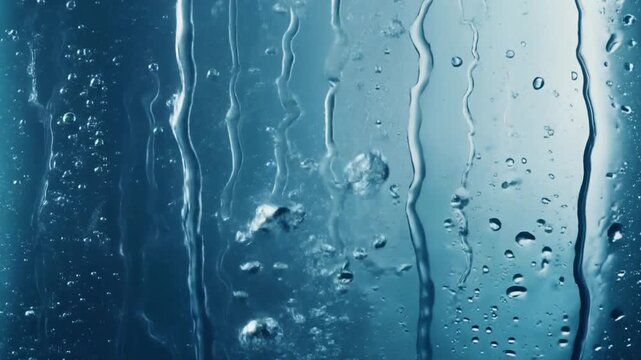 Realistic water vortex whirlpool macro splash motion background loop