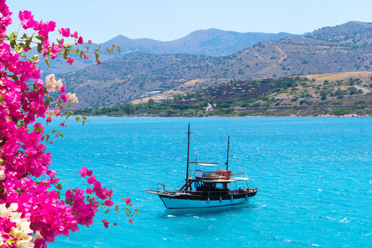 Elunda landscape, Crete, Greece