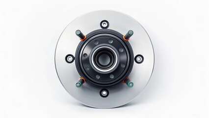 ABS Sensor on Wheel Hub with Intricate Wiring v2 4x