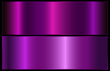 Obraz premium Realistic metallic purple gradient. purple palette. Metallic gradient effect for text design and bulletin boards, infographics.