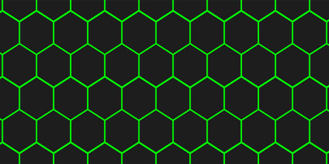 Vector abstract 3d hexagon. Background hexagon element. Vector graphics