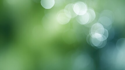 Earth Day background concept with soft bokeh light, abstract blurred green nature texture, fresh eco friendly atmosphere