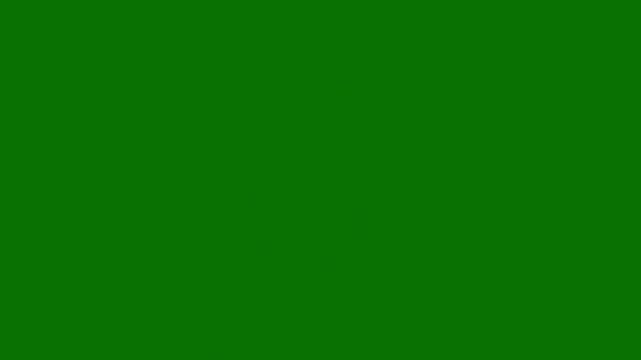 Glowing circle firework blast with radiant streak lines, shimmering spark particles and seamless 4K looping explosion animation for creative video on green screen background