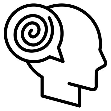 Psychosis  Icon Element For Design