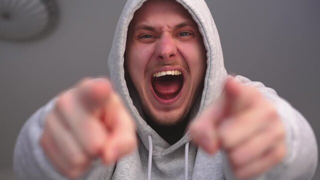 An abuser mocks and humiliates someone.
Humiliation of a weak person who cannot stand up for themselves.
An abuser points a finger at the humiliated person.
Violence, abuse, suffering, humiliation, be