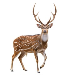 Fototapeta premium Majestic deer with large antlers