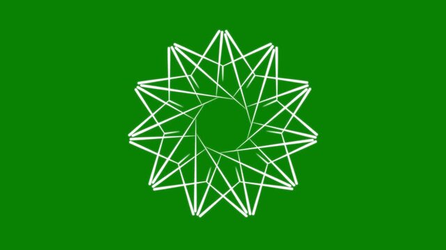 Shiny glowing ring explosion with firework sparks and light streaks, abstract 4K looped blast animation for energetic motion graphics ,radiant light streaks on green screen background