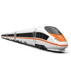 Fototapeta premium Modern high-speed train in motion