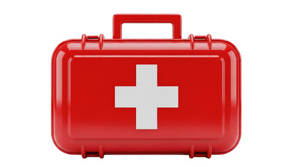 Obraz premium Medical-Emergency-Kit-First-Aid-Supplies-Helping-Cross-Symbol-Plastic-Branded-Bag-Outdoor-Activities-Emergency-Readiness.png