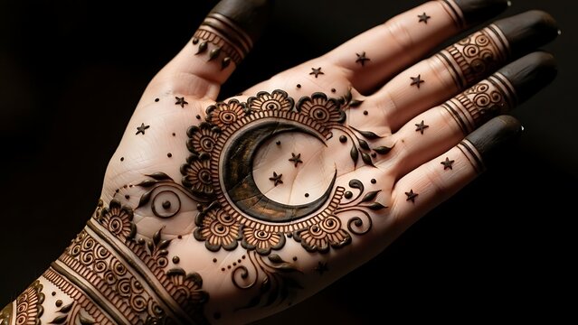 Ramadan henna tattoo designs for eid celebrations and muslim festivities