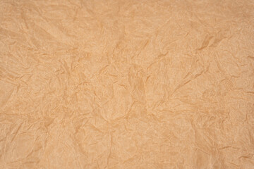 Fototapeta premium Crumpled paper as background. Top view.