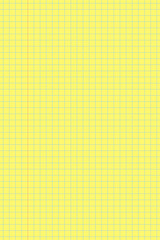 Yellow legal pad pages with grid designs