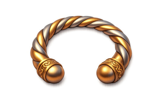 Elegant celtic torc jewelry design for ornamentation and style
