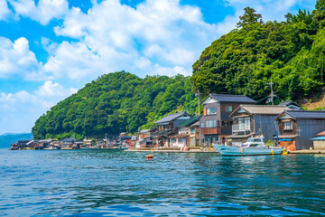 京都府　伊根の町並み