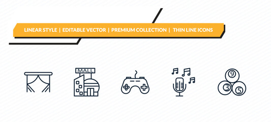 icons set - , outline vector © IconArt