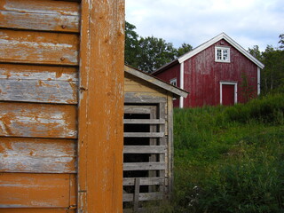 old wooden house